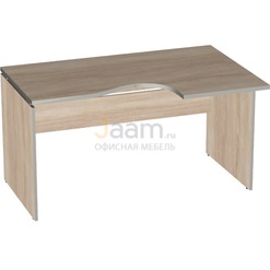 Мебель для персонала Стол эргономичный V-1.5 правый