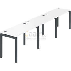 Мебель для персонала Бенч линейный на 3 рабочих места АМБЛ-002.60-3
