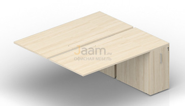 Мебель для персонала Приставной элемент (меламиновые аутлеты) 2TPM168T072