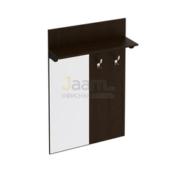 Мебель для гостиниц Вешалка настенная с зеркалом и полкой МО 722