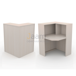 Стойка ресепшн Стойка угловая прямая правая А-556