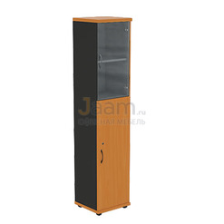 Мебель для персонала Стеллаж высокий узкий закрытый 404