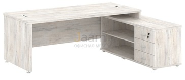 Кабинет руководителя Стол руководителя на опорной тумб правый S-122 пр