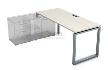 Мебель для персонала Стол для крепления на тумбу левый СТЛ-О.989