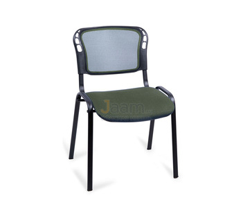 Офисный стул Изо черный сетка