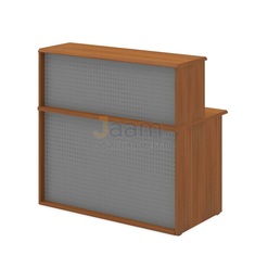 Стойка ресепшн Стойка-ресепшн прямая ПК-ТФ-СКР120Х70/ПСБТ